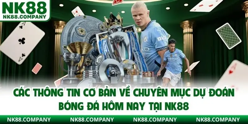 Các thông tin cơ bản về chuyên mục dự đoán bóng đá hôm nay tại NK88